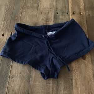 American Apparel Classic Girl Shorts XXS Navy